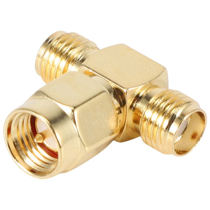 SMA%20Male%20to%20Two%20SMA%20Female%20Triple%20T%20RF%20Adapter%20Connector%203%20Way%20Splitter%20NEW%20-%20Image%204