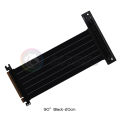 Full Speed PCIE 4.0 16x Riser Cable Graphics Card Extension Cable PCI Express Port GPU Expansion Card Riser Shielded Extender. 
