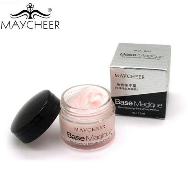 Oil Control & Water Resistant M Bottom Cap Pore Wrinkles Cosmetic Foundation, Face Concealer, Cream Primer, Long-Lasting AYCHEER 15ML
