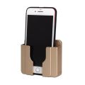 Universal Smartphone Wall Holder Charging Bracket Stand Shelf Adhesive Mount Box. 