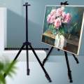 Easel Stand Adjustable Height Homes Wood Board Tripod Display Easel. 