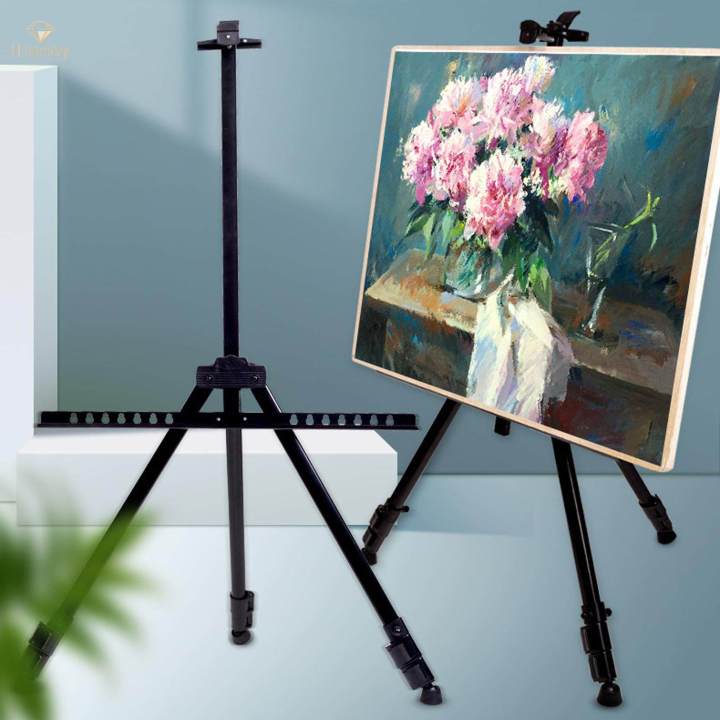 Easel%20Stand%20Adjustable%20Height%20Homes%20Wood%20Board%20Tripod%20Display%20Easel%20-%20Image%204