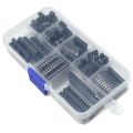 66Pcs/Lot DIP IC Sockets Adaptor Solder Type Socket Kit 6,8,14,16,18,20,24,28 Pin for arduino PCB Diy Kit. 