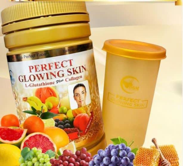 750g Powder for Drinking Perfect Glowing (pgpd) Skin Supplement with L-Glutathione  plus Collagen