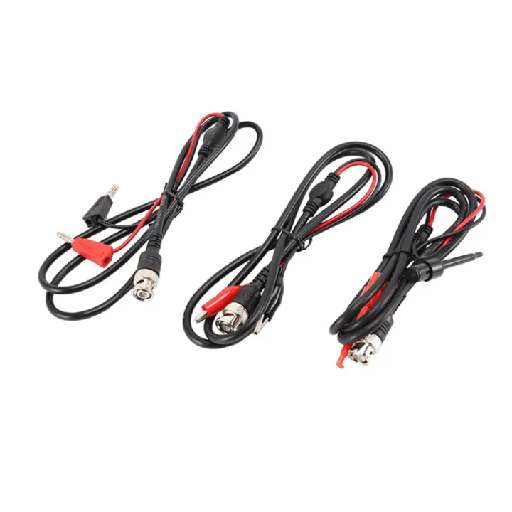 FORIDE%206X%20Oscilloscope%20Probes%20BNC%20to%20Alligator%20Crocodile%20Clips%20BNC%20to%20Mini%20Hook%20Leads%20BNC%20to%20Dual%20Stacking%20Banana%20Cable%20-%20Image%204