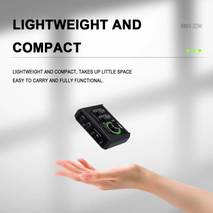 BOMGE%20mini%202%20Channel%20USB%20Audio%20Interface%20for%20Recording,%20Streaming%20and%20Podcasting,%20with%20XLR/48V%20Phantom%20Power%20,Studio%20Quality%20Audio%20Interface%20for%20Guitarist,%20Vocalist,%20Podcaster%20or%20Producer%20-%20Image%208