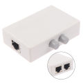 【Fullyoung_520 Store】Mini 2 RJ45 RJ-45 Network Switch Ethernet Box 2 Way Port. 