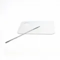 Clear Acrylic Makeup Palette Set Stainless Steel Toner Stick Nail Art Makeup Palette Beauty Tools. 