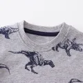 Little Maven New Children's Clothing for Boys Hoodies Kids Clothes Cartoon Dinosaurs Sweatshirt Cotton Spring and Autumn Tops. 