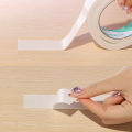 15M Double Sided Foam Tapes Waterproof Tearable White Fixing Tapes Strong Adhesive Bathroom Kitchen Home Sealing Tapes. 