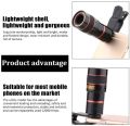 Phone Telescope Camera HD Lens Universal Clip-on 8X Zoom Cell Phone Telescope Lens For External Telescope. 
