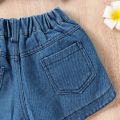 Girls Denim Clothing Sets Summer Children Fashion Vest Shorts 2pcs Beach Suit For Baby Tracksuits Kids Set. 
