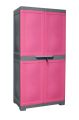 Nilkamal Plastic Freedom Mini Medium /Baby Cupboards - Grey / Tulip Pink,Grey/Blue. 