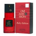 One Man Show Ruby perfume For Men  100 ml  Eau De Perfume. 