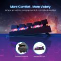 VicTsing 60% 61 Key Mechanical Keyboard USB Wired LED Backlit Axis Gaming Mechanical Keyboard for Windows Mac PC Gamers and FPS. 