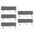 5X LED Matrix Panel, WS2812B RGB 832 Pixels Digital Flexible Dot Matrix Individually Addressable LED Display Screen. 