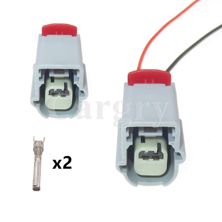 1 Set 2p 31403-2210 1s01834603 Auto Sealed Electric Wiring Socket Automobile Starter Crash Knock Sensor Plug For Cadillac