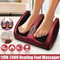 Hot Compression Electric Foot Massage Roller Massage Heating Therapy Shiatsu Kneading Relaxation Deep Pain Relief Foot Machines. 