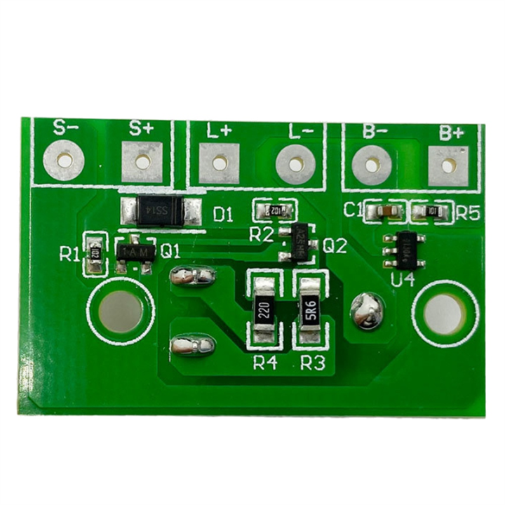 Solar Lawn Light Controller Board 3.7V Lithium Solar Board