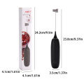 Milk Frother Handheld Cappuccino Maker Coffee Foamer Egg Beater Chocolate Stirrer Mini Portable Food Blender Kitchen Whisk Tool. 