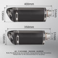 Motorcycle Exhaust Slip on For Ninja 400 Z400 2017-2021 51mm Tubo De Escape Muffler System Accessories. 