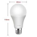 85-265V E27 LED Light Sensor Lamp Bulb Automatic Dusk to Dawn Auto ON/OFF Globe LED Light Bulb for Home Porch Hallway. 