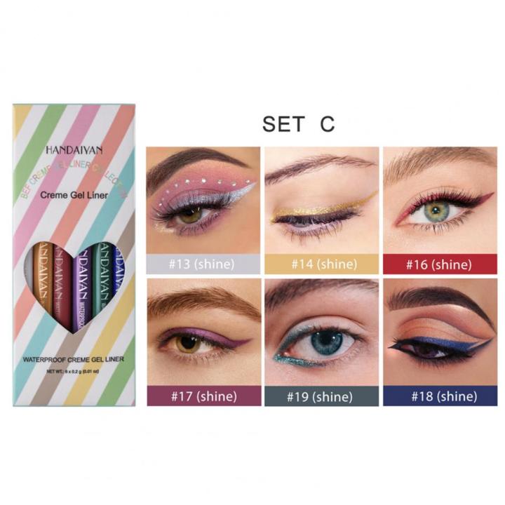 HANDAIYAN%20Makeup%20Colored%20Eyeliner%20Gel%20Pencil%20Kit%206%20Colors/box%20Waterproof%20Color%20White%20Eye%20Liner%20Pen%20Make%20up%20Cosmetics%20Yellow%20Blue%20-%20Image%206