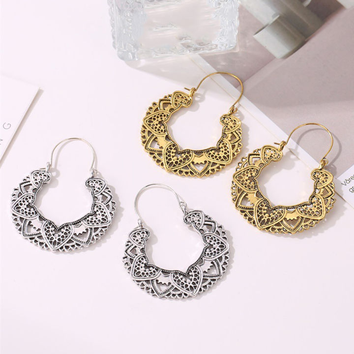 1%20Pair%20Flower%20Shape%20Hollow%20Drop%20Earrings%20Alloy%20Geometrical%20Piercing%20Women%20Dangle%20Earrings%20Fashion%20Jewelry%20-%20Image%205