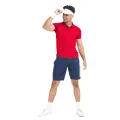 Moose Sport Polo T-Shirt - Mens Red. 