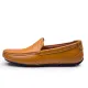 【ALLGOOD】Eic Plus Size 46 47 Men's Cow Leather Loafers Moccasins Shoes Casual Driving Shoes Slip on Flat Shoes for Men Kasut Lelaki(Black,Blue,Brown). 