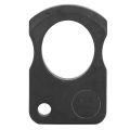 Outdoor Knuckle 3Cr13 Steel Knuckles Self Defence Window Breaker Tools for Emergency Self Protection Black. 