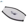 5mm Neoprene Scuba Diving Head Strap Padded Head Black White. 