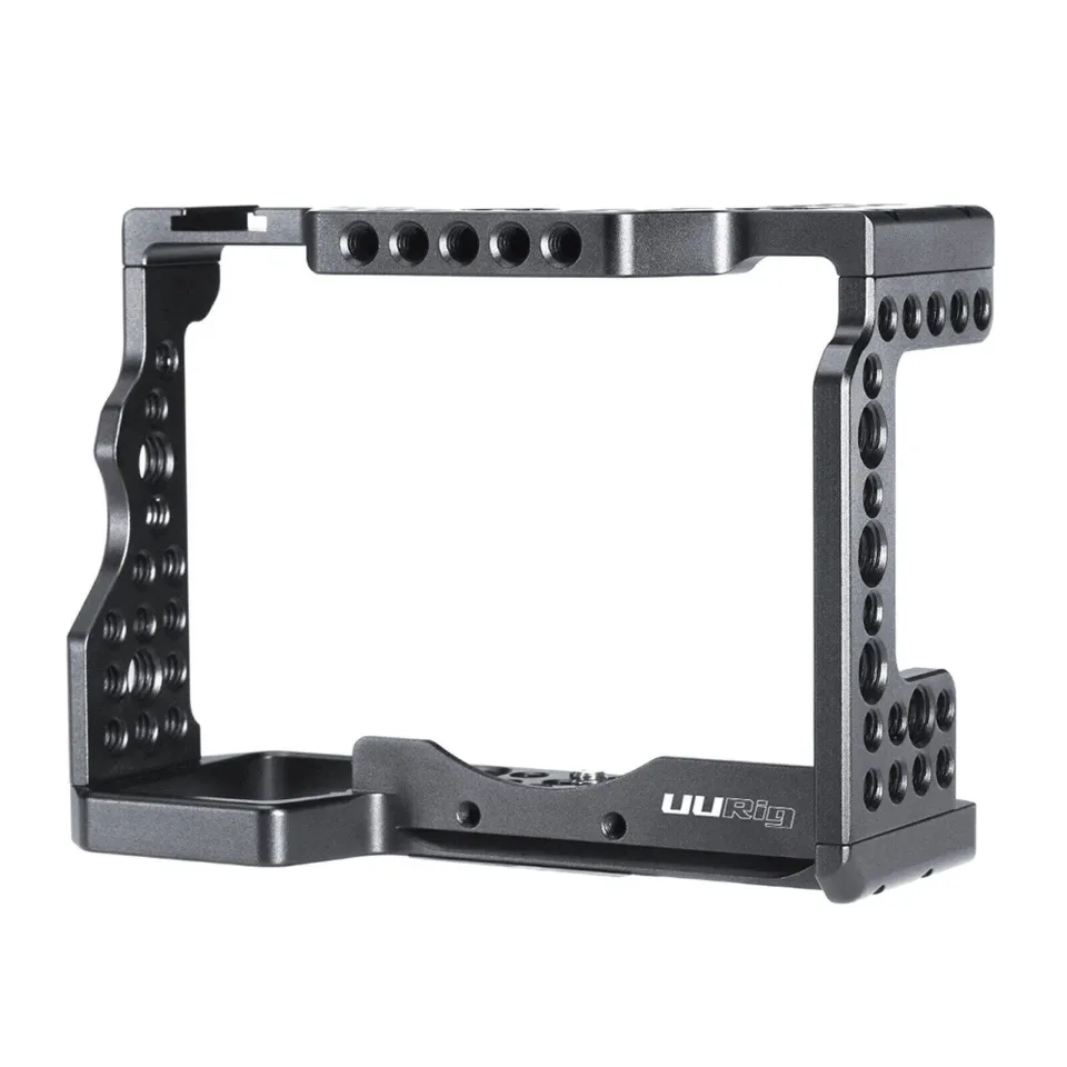 UURIG C-A73 Camera Cage Aluminum Alloy with Cold Shoe Mount