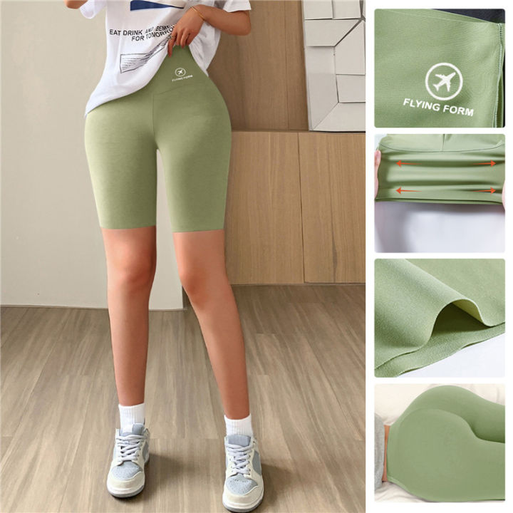 Women's%20Gym%20Shorts%20Sports%20Fitness%20Short%20Leggings%20Push%20Up%20Slim%20Fit%20Yoga%20Half%20Pants%20Elastic%20High%20Waist%20Summer%20Thin%20Workout%20Tights%20-%20Image%204