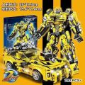 〓Official IP Authorization〓COD〓 Cross-Border Wholesale Compatible Lego Mecha Transforming Robot Warrior Bumblebee Model Building Blocks Toy Children's Gift 〓COD〓. 