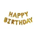 HAPPY BIRTHDAY letters foil BALLOONS. 