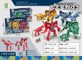 〓Official Authorization〓COD〓 Dinosaur Transformation Robot   Children's Superman Transformation Toy Suit   Training Educational Institutions Night Market Toys Wholesale 〓COD〓. 