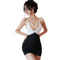 Long Night Underwear Bed Tease Suspender Skirt Passionate Pajamas Hip Cover Skirt 1905. 