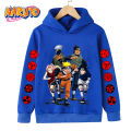 Naruto Children Costume Spring Boy Hoodie Kids Clothes Funny Uzumaki Akatsuki Hoodies for Teen Girls 4-14Y Baby Boys Sweatshirt. 