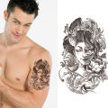 Small Full Arm Waterproof Sweat-proof Simulation Tattoo Stickers Fashion Beautiful Geometric Shape. 