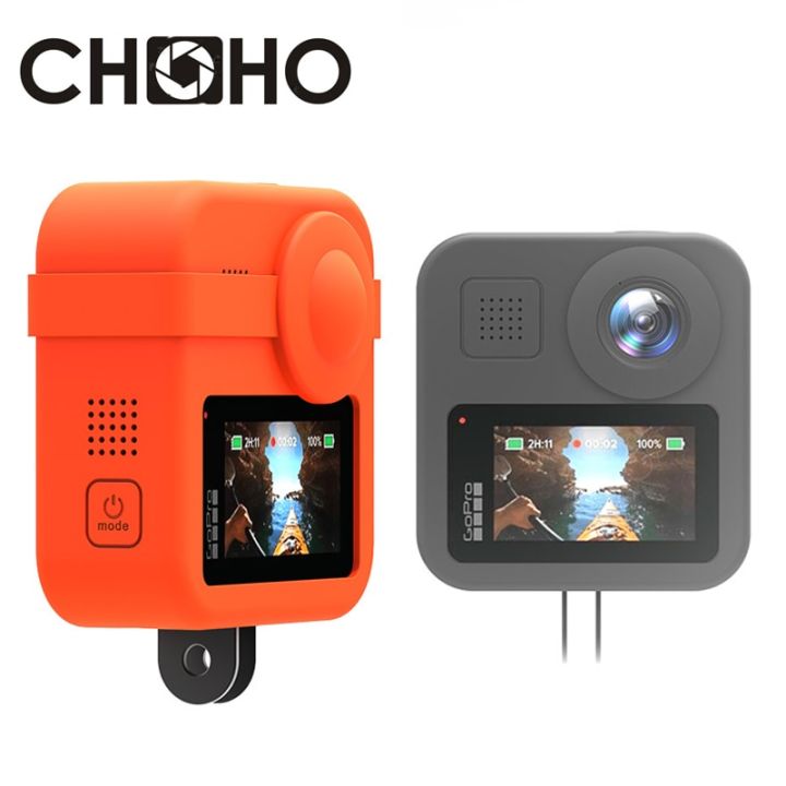 For Gopro Max Protective Case Soft silica gel Lens Cap Protector
