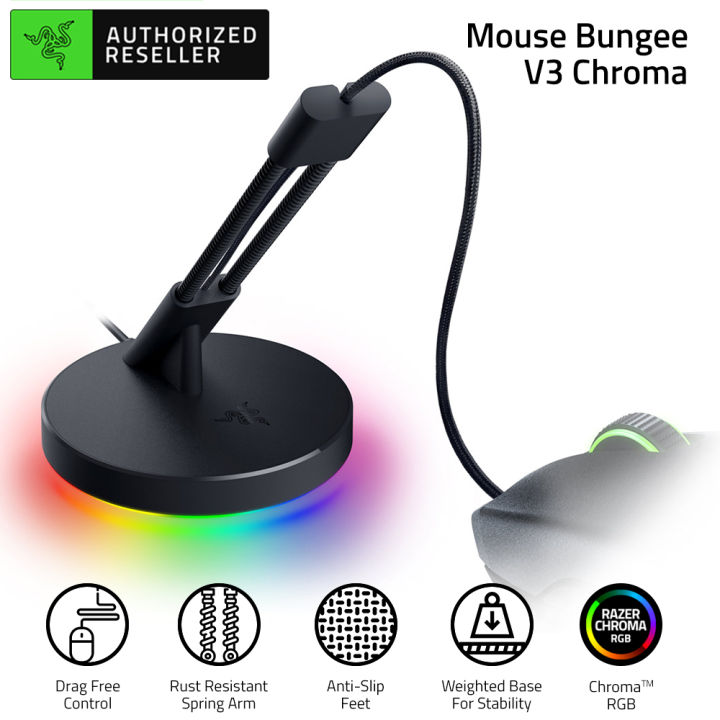 Razer%20Mouse%20Bungee%20V3%20Chroma%20with%20Razer%20Chroma%20RGB%20Light%20Strip%20Spring%20Arm%20Weighted%20Non-slip%20Base%20Mouse%20Cable%20Organizer%20-%20Image%202