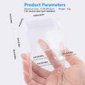 SMATRUL - Waterproof Cover for Wireless Doorbell - PVC Dust Cover - Outdoor Universal - Transparent. 