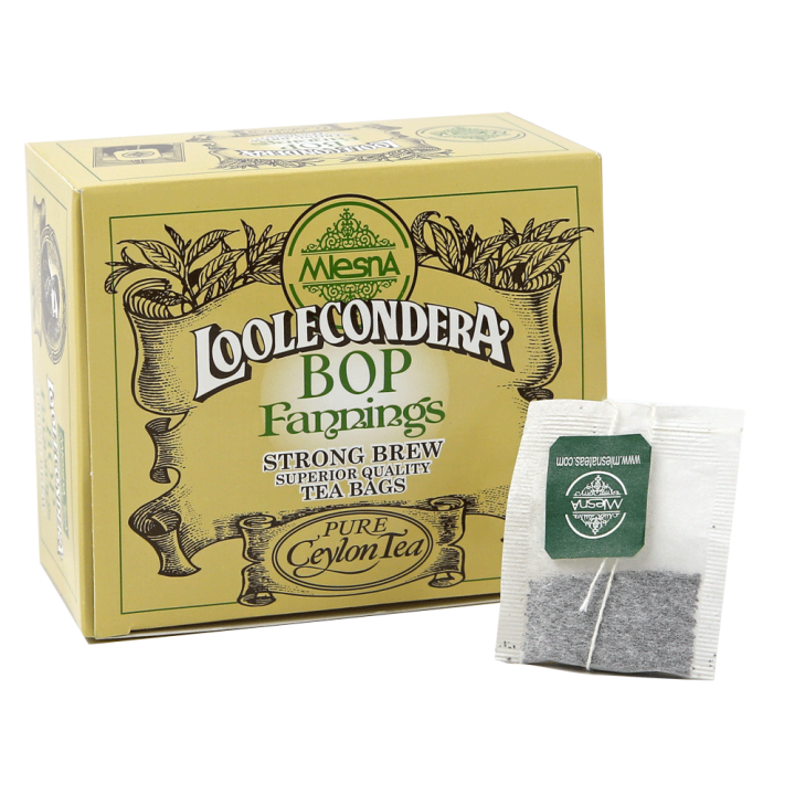Mlesna Loolecondera String & Tag 50 Tea Bags (100g)