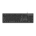 DSK100 Wired Keyboard 104 Keys Office Gaming Keyboard Ergonomic Keyboard with Mechanical Hand Feel White Backlight Orange. 