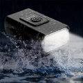 1200Ma Cycle Head Light Lamp T6 Charged Quantity Display Lamp Low and High Beam Mountain Bicycle Rechargeable. 