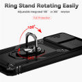 【NEW】 Full Cover For Lenovo K15 Plus Case For Lenovo K15 Plus Bumper Push Window Magnetic Phone Holder Case For Lenovo K15 Plus Case. 