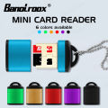 【Blue Banolroox Memory Card Reader Micro SD Card Reader for TF/Microsd cards SD Memory Reading USB 2.0 Laptop Accessories. 