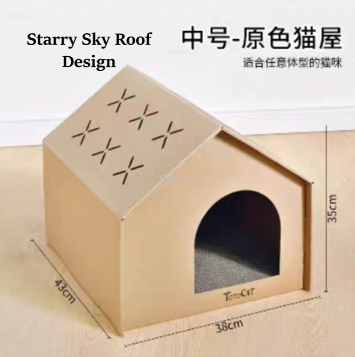 Hypoxiae%20*READY%20STOCK*Large%20Cat%20House%20/MultiPurpose%20Cat%20Scratcher%20House/Scratch%20Board/Rumah%20Kucing%20/Cat%20House%20Box%E7%8C%AB%E6%8A%93%E6%9D%BF%E7%8C%AB%E5%B1%8B%20-%20Image%204