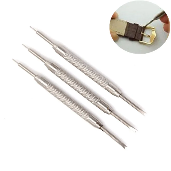 【ZIME】[Fortitudes] 3pcs New Watch Band Spring Bars Strap Link Pins Remover Repair Kit Tool